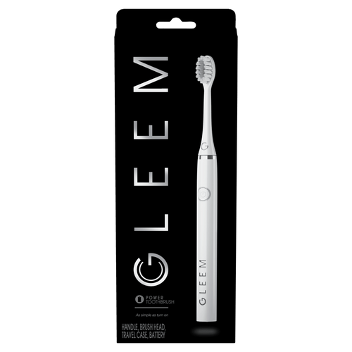 GLEEM  Electric Toothbrush in White